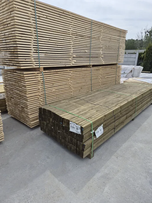 Deska tartaczna 25×150 mm | 4,5 m / 5,0 m | Impregnowana przeciwgrzybiczo — zdjęcie 3