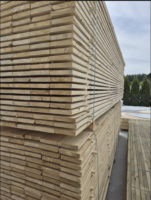 Deska tartaczna 25×150 mm | 4,5 m / 5,0 m | Impregnowana przeciwgrzybiczo — zdjęcie 2