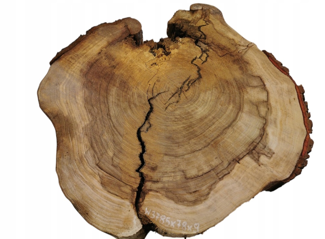 Plaster drewna dąb w kawałkach 85x78x9cm — zdjęcie 8